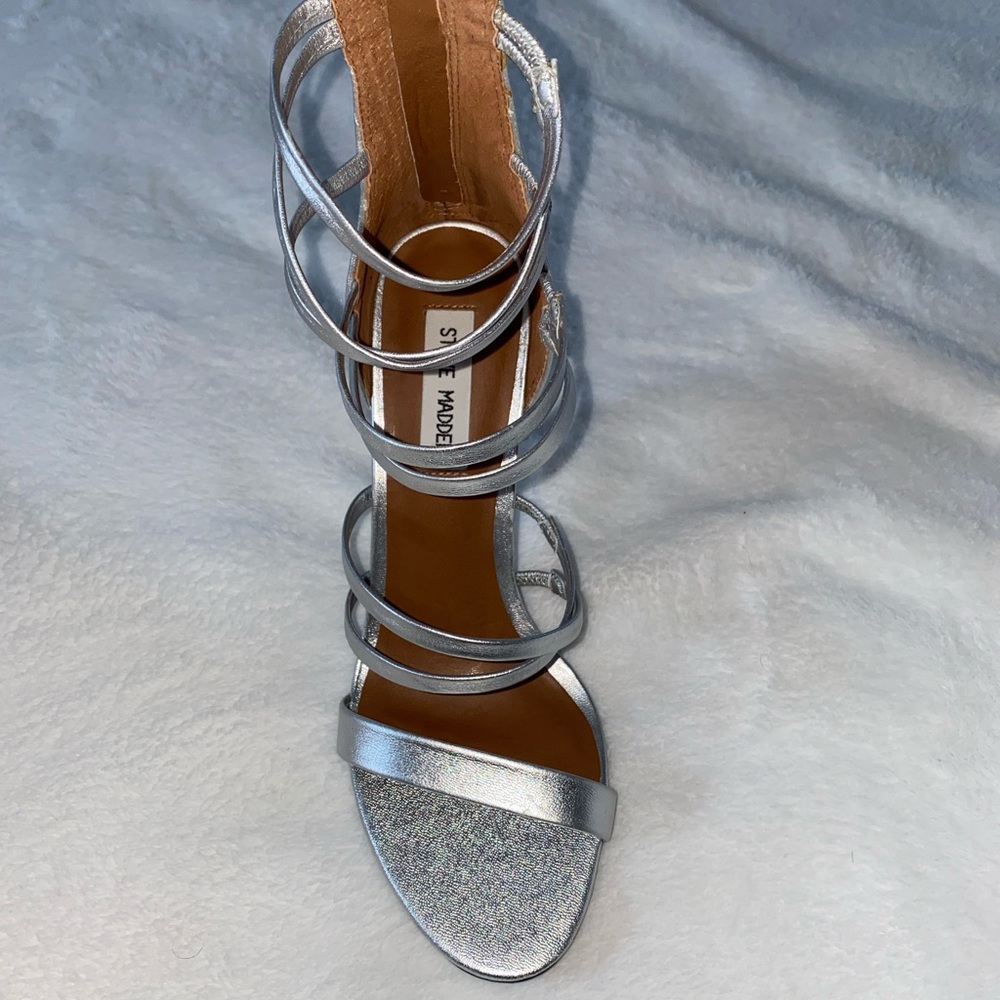 Silver heels